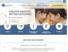 Tablet Screenshot of medshield.crlcorp.com